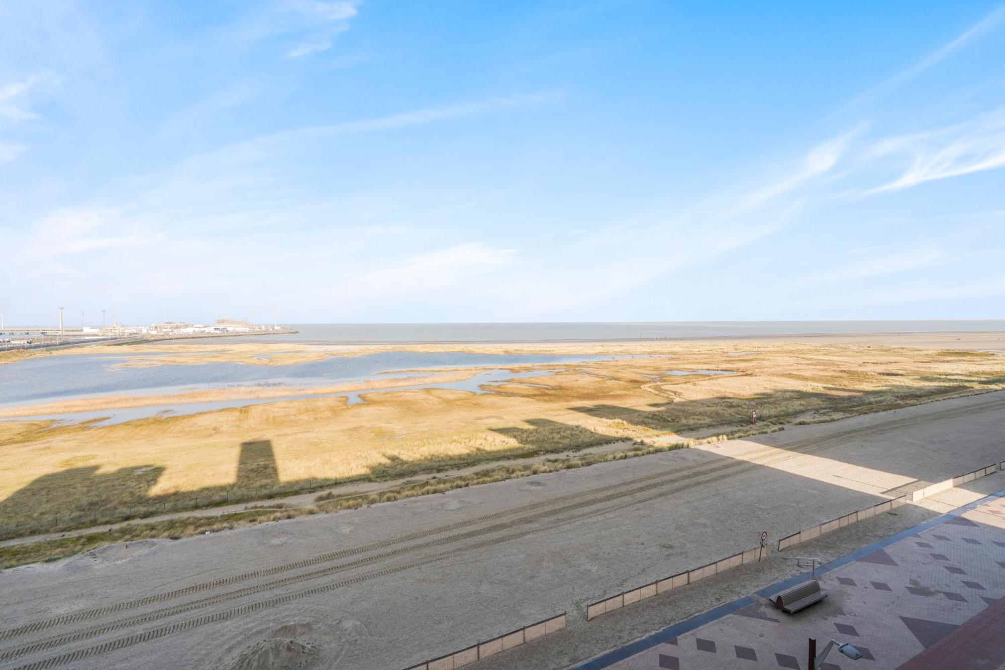 Ontspannen Aan Zee App Met Frontaal Zeezicht - 4P Knokke-Heist Ngoại thất bức ảnh