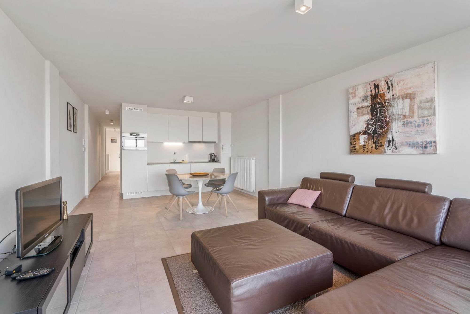 Ontspannen Aan Zee App Met Frontaal Zeezicht - 4P Knokke-Heist Ngoại thất bức ảnh