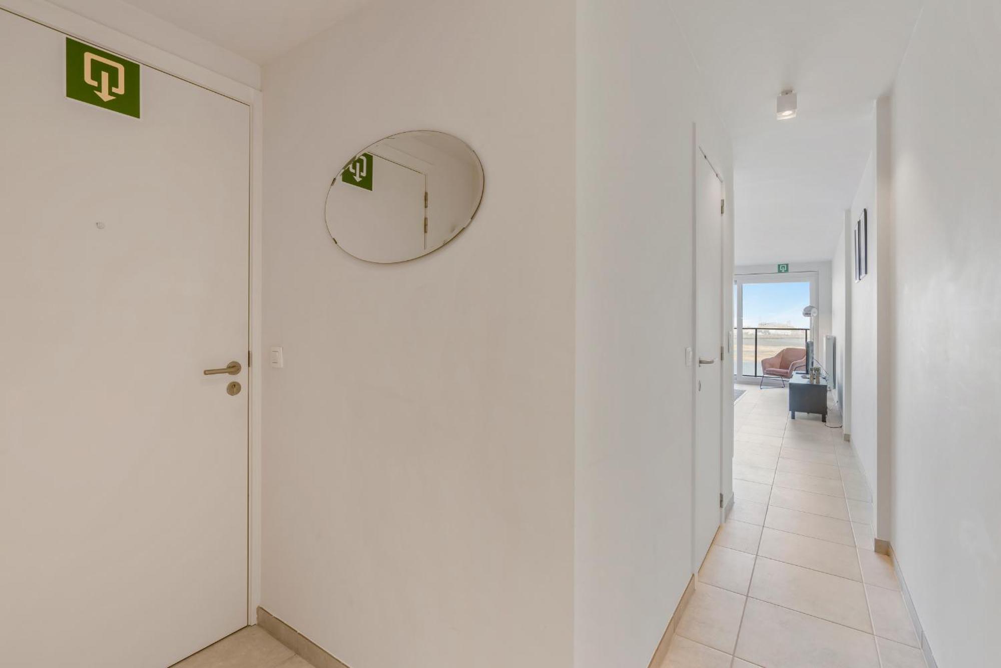 Ontspannen Aan Zee App Met Frontaal Zeezicht - 4P Knokke-Heist Ngoại thất bức ảnh