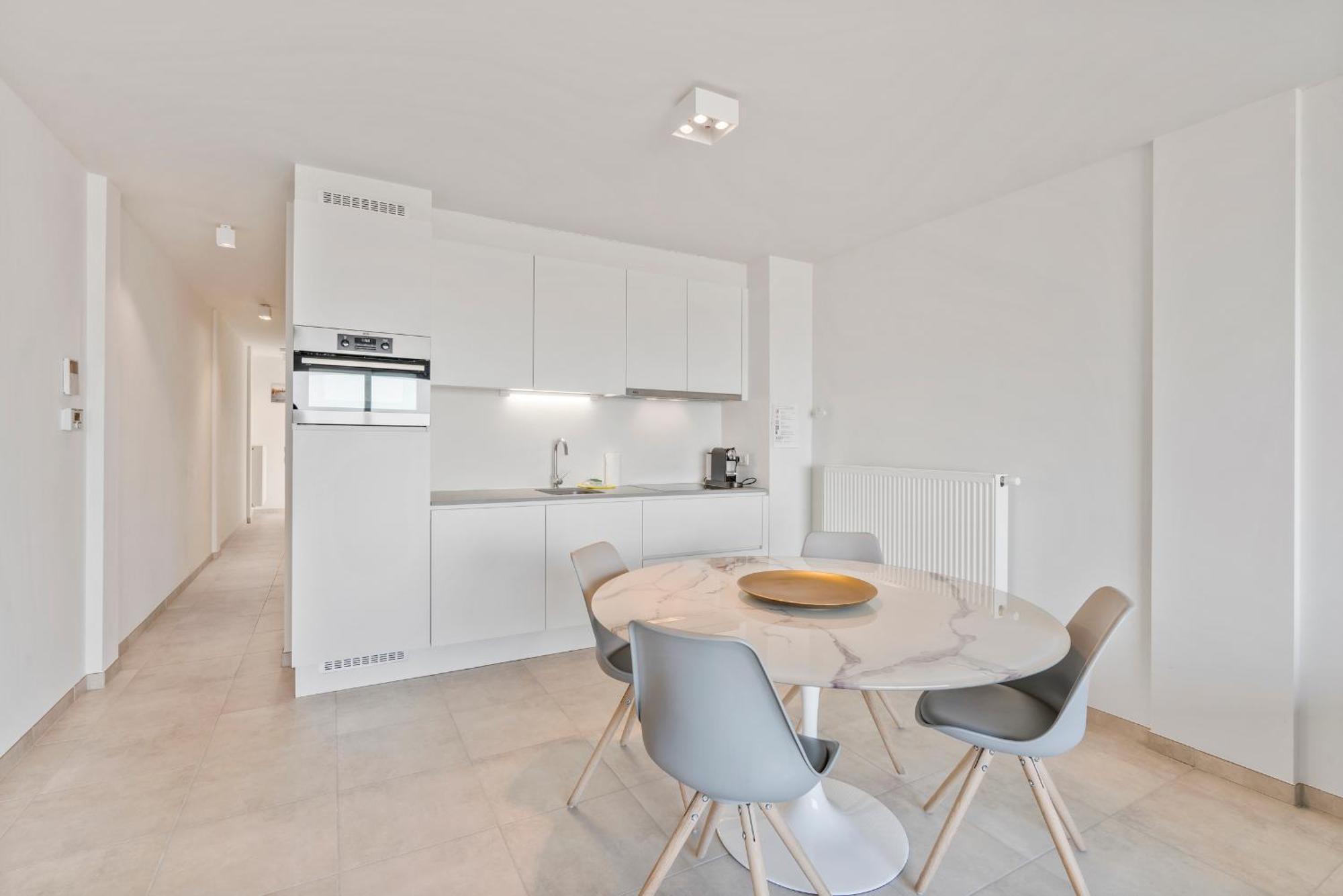 Ontspannen Aan Zee App Met Frontaal Zeezicht - 4P Knokke-Heist Ngoại thất bức ảnh