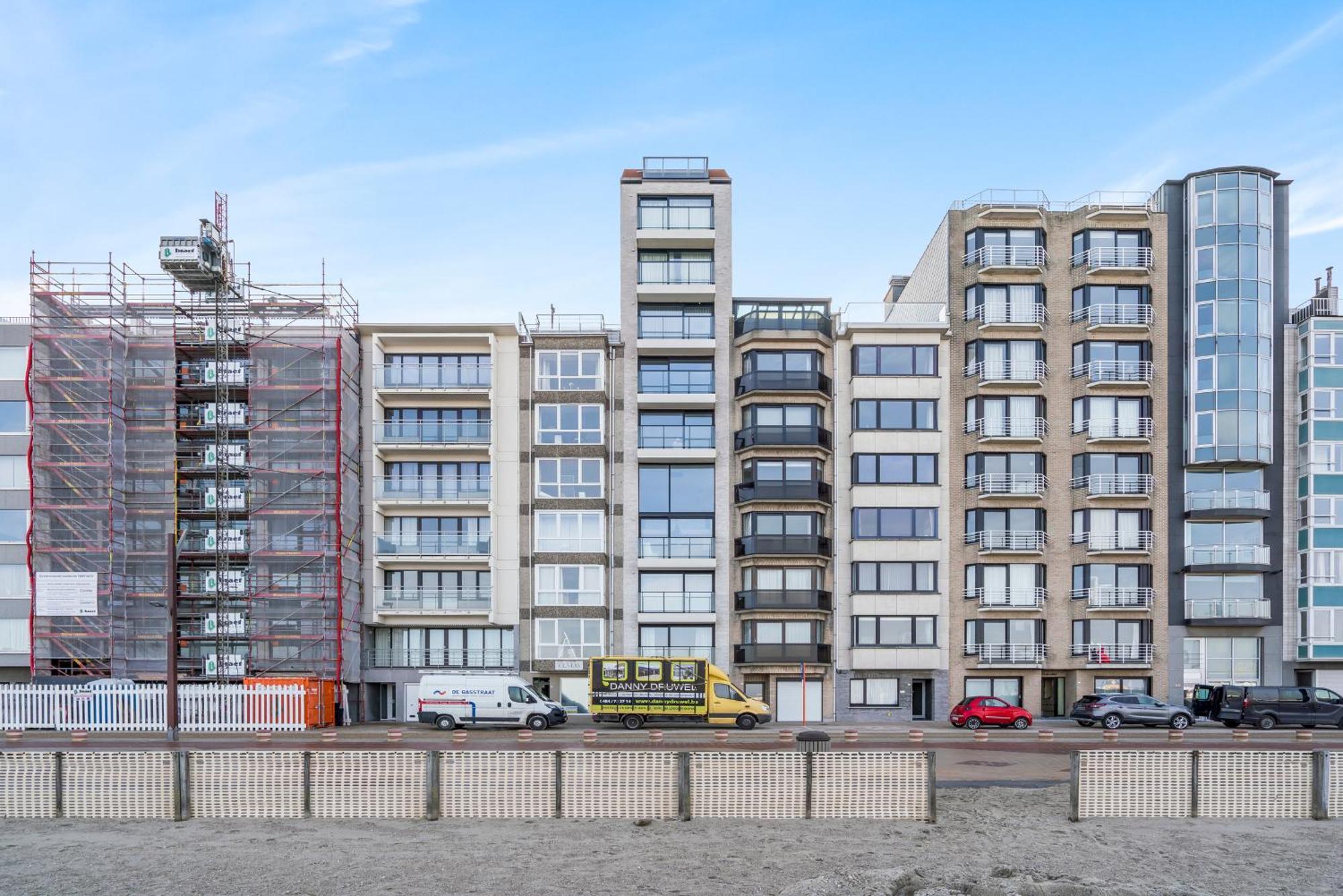 Ontspannen Aan Zee App Met Frontaal Zeezicht - 4P Knokke-Heist Ngoại thất bức ảnh